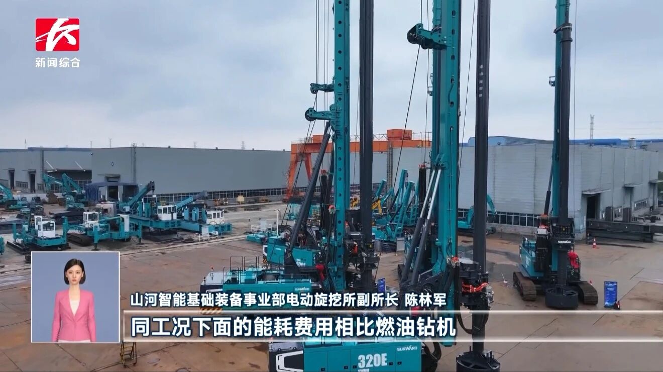 媒體關(guān)注全球最大型號(hào)增程式旋挖鉆機(jī)發(fā)布